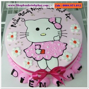 Bánh sinh nhật Hello Kitty - IQ22